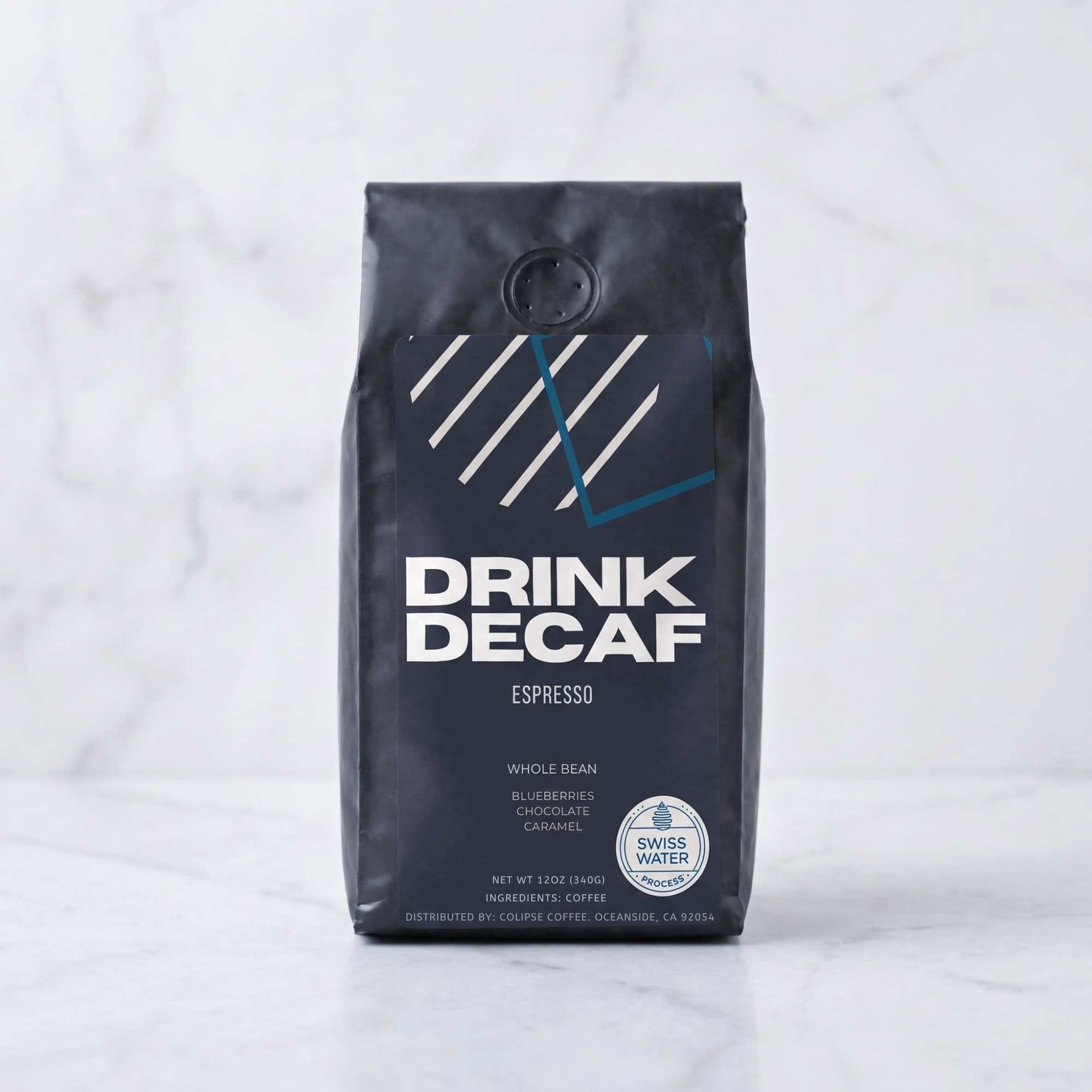 Drink Decaf Espresso 12 oz · Whole bean