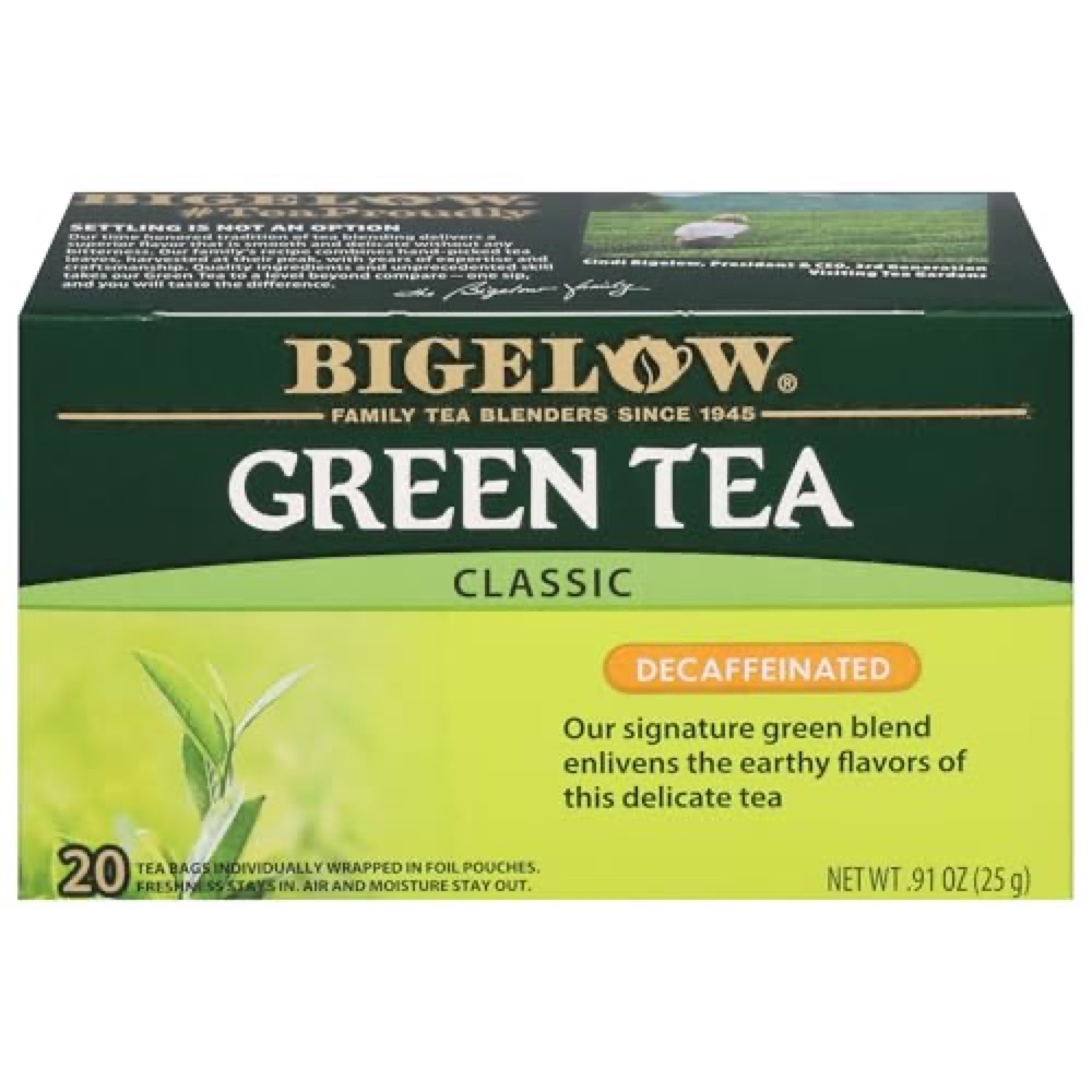 Pack of 2 - Bigelow Classic Decaffeinated Green Tea 20 ct