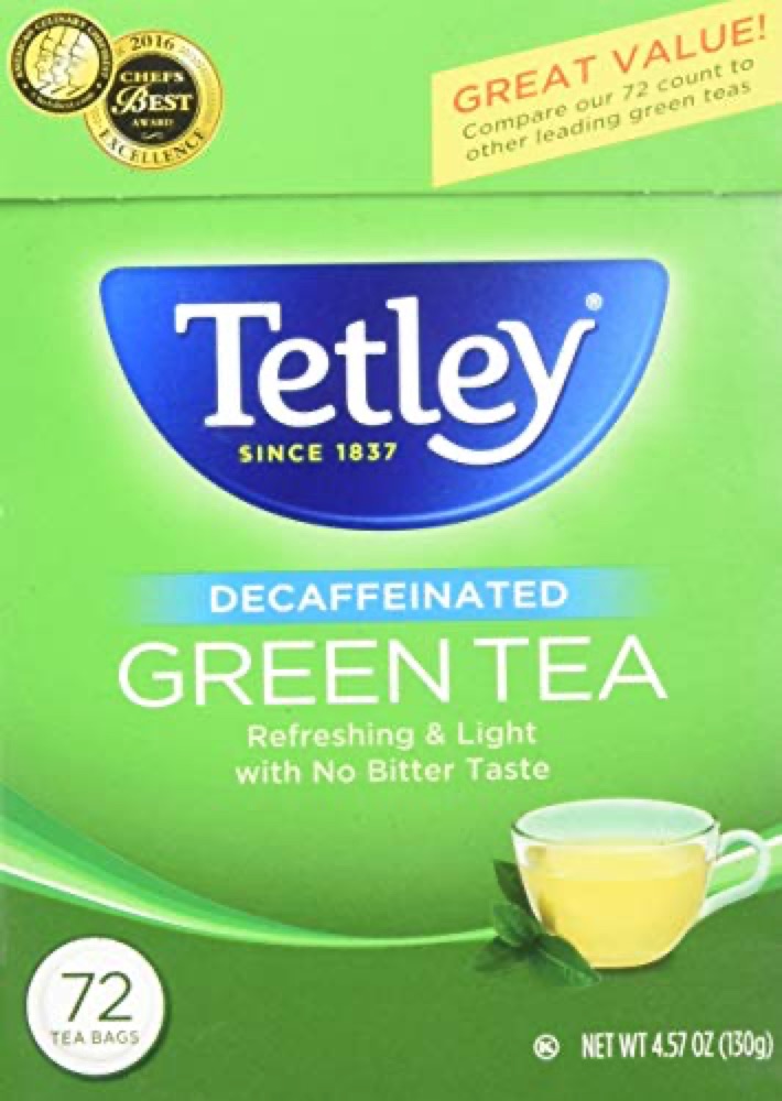 Tetley Natural Decaf Green Tea