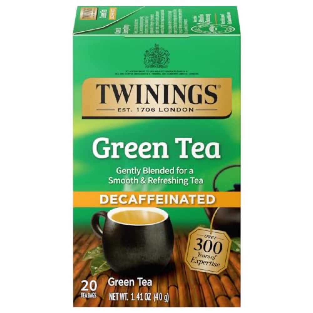 Twinings Green Tea Decaffeinated 20 Bags