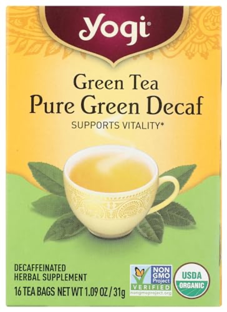 Yogi Green Tea Pure Green Decaf Tea