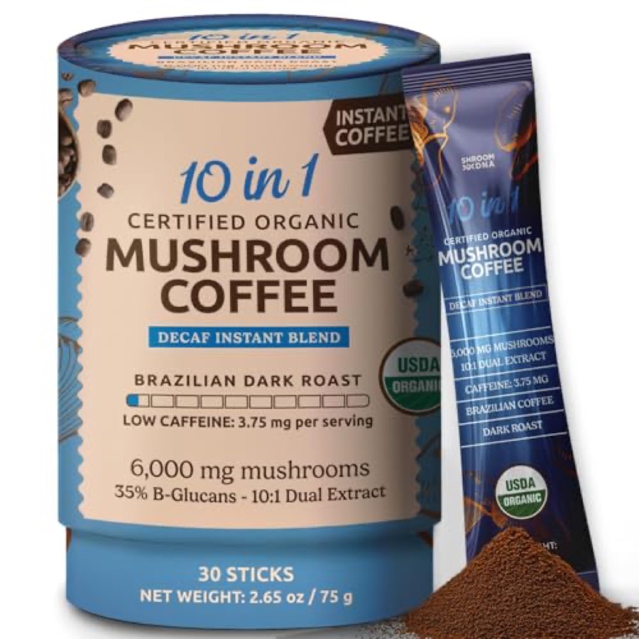 Matcha DNA 10-in-1 Organic Decaf Mushroom Coffee